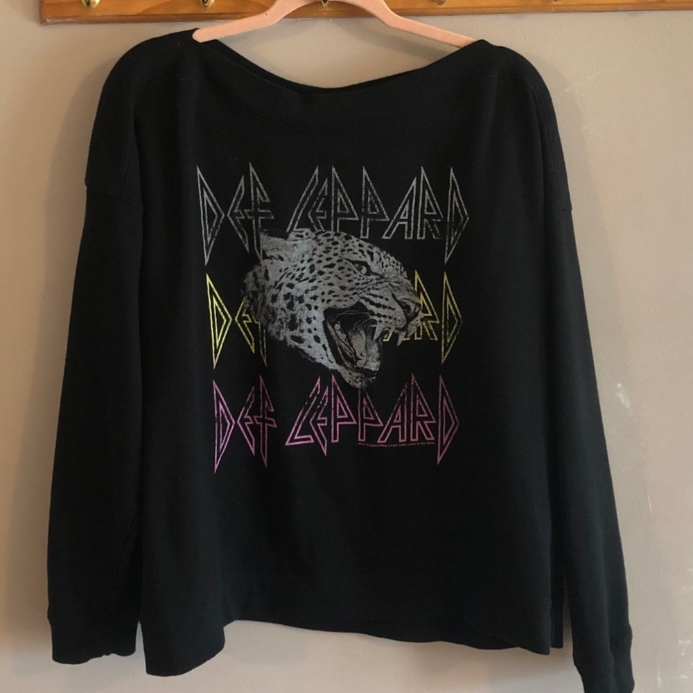 Maurices Def Leopard Sweatshirt